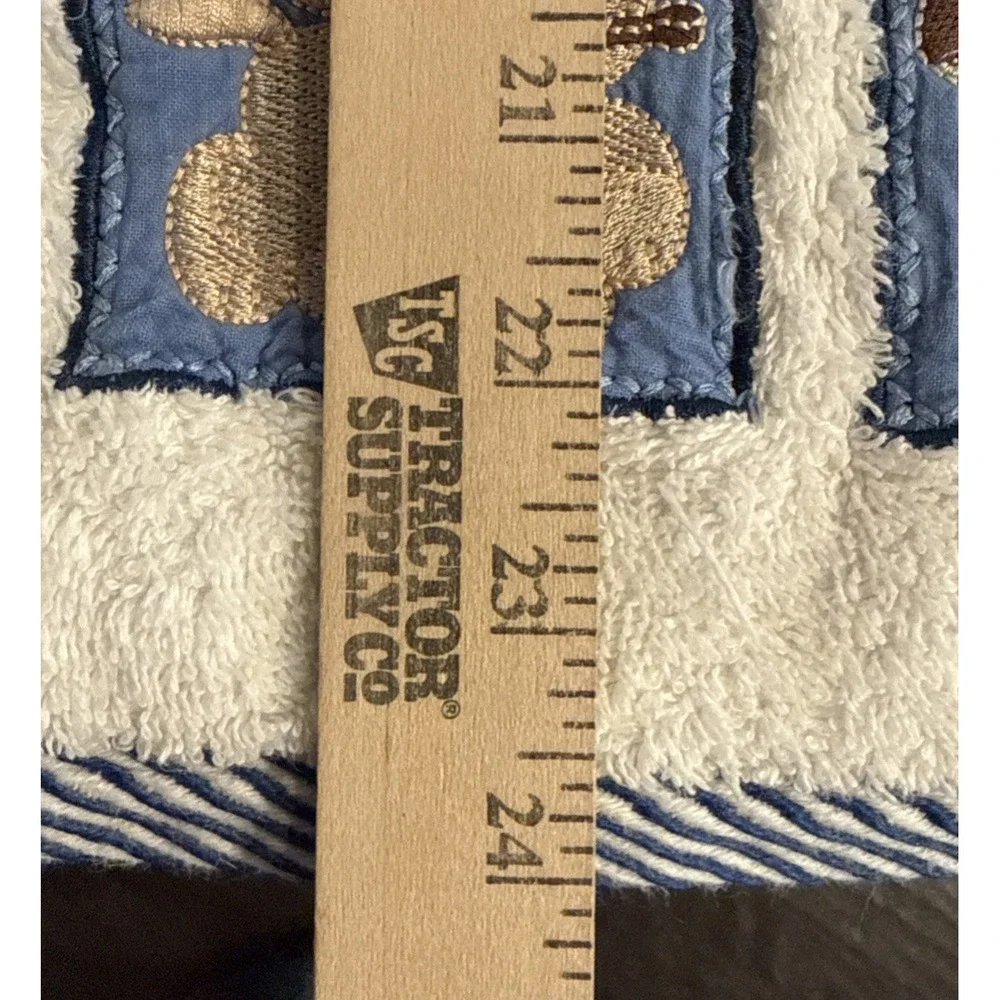 Embroidered Dog Dogs Puppy Patchwork Hand Bath Towel Set Of 2‎ Nautical